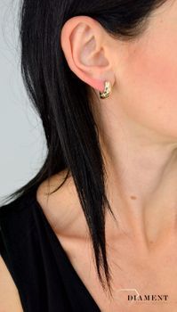 Złote kolczyki zapięcie angielskie KL5427 ✓Kolczyki złote w Sklepie z Biżuterią zegarki-diament.pl✓Piękne i Eleganckie Kolczyki dla Kobiet✓Prawdziwe Złoto✓Darmowa wysyłka✓ (2).JPG